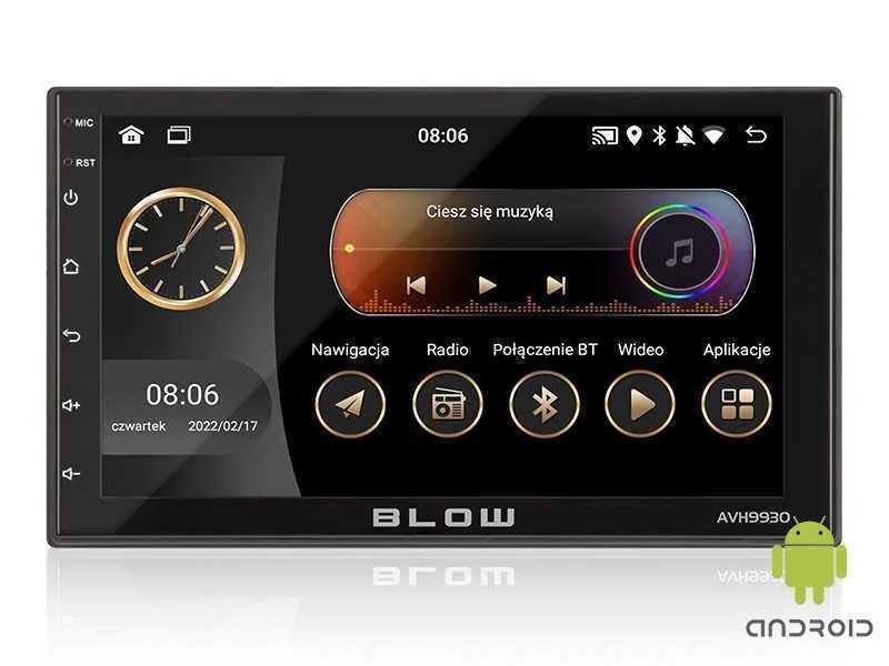 Auto Rádio 7" 2DIN 4x 50W RDS GPS/FM/USB/AUX/BT A.