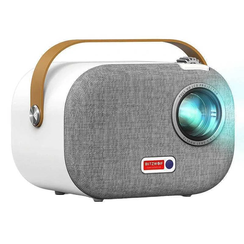 Mini Projector BW-V2 Wi-Fi 1080p Branco - BLITZWO.