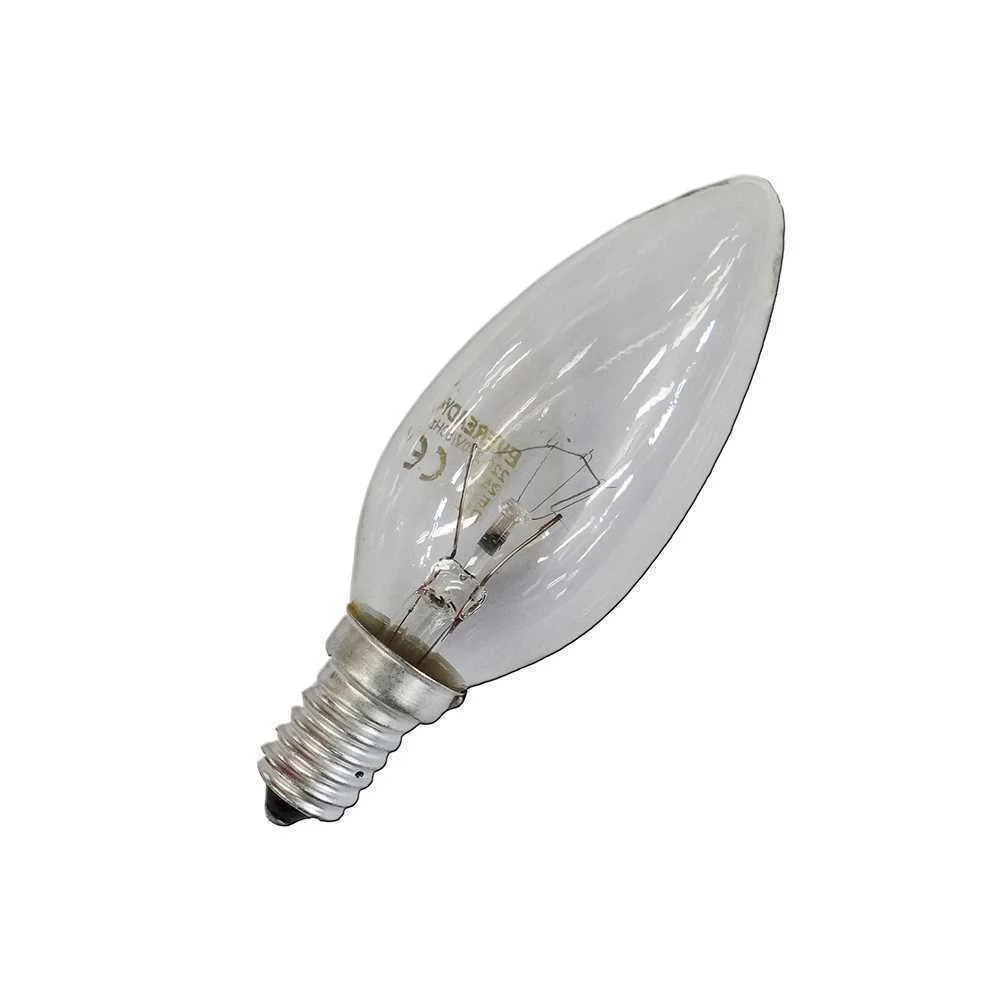 L&acirc;mpada Incandescente Vela Transparente 40w E14 (.