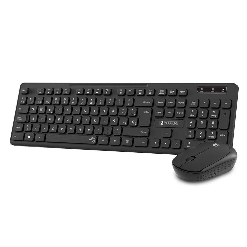 Teclado Y Rat?n Inal?mbrico Subblim Combo Busines.