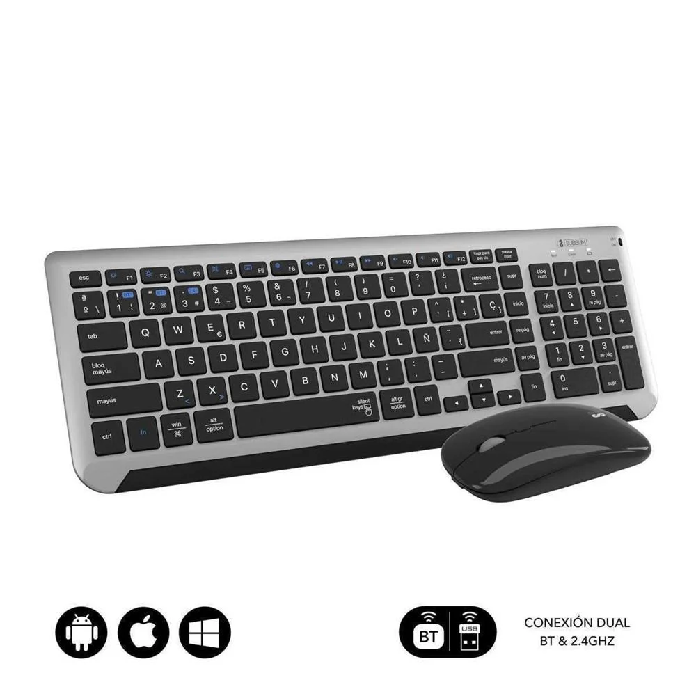 Subblim Subkbc-Dcep20 Teclado Rato Incluído Rf Wi.
