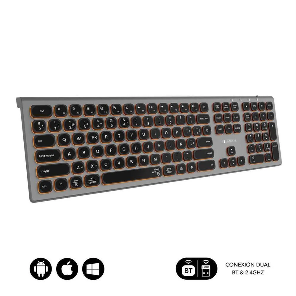 Subblim Subkb-3mie310 Teclado Rf Wireless + Bluet.