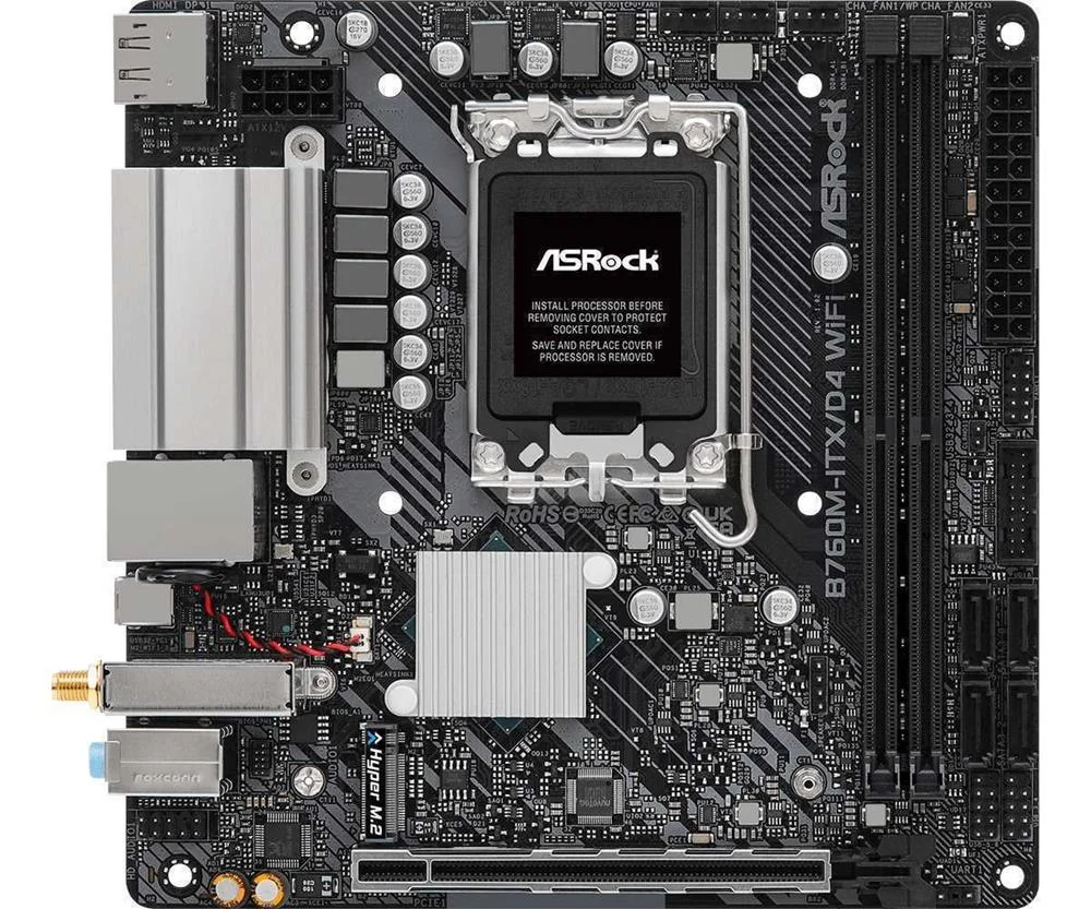 Asrock B760m-Itx/D4 Wifi        1700 Mitx Hdmi/Dp       Ddr4 Retail