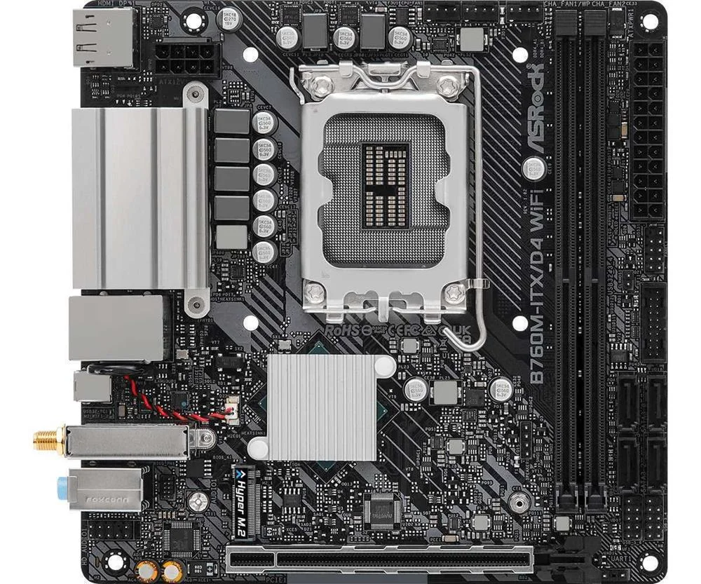 Asrock B760m-Itx/D4 Wifi        1700 Mitx Hdmi/Dp       Ddr4 Retail
