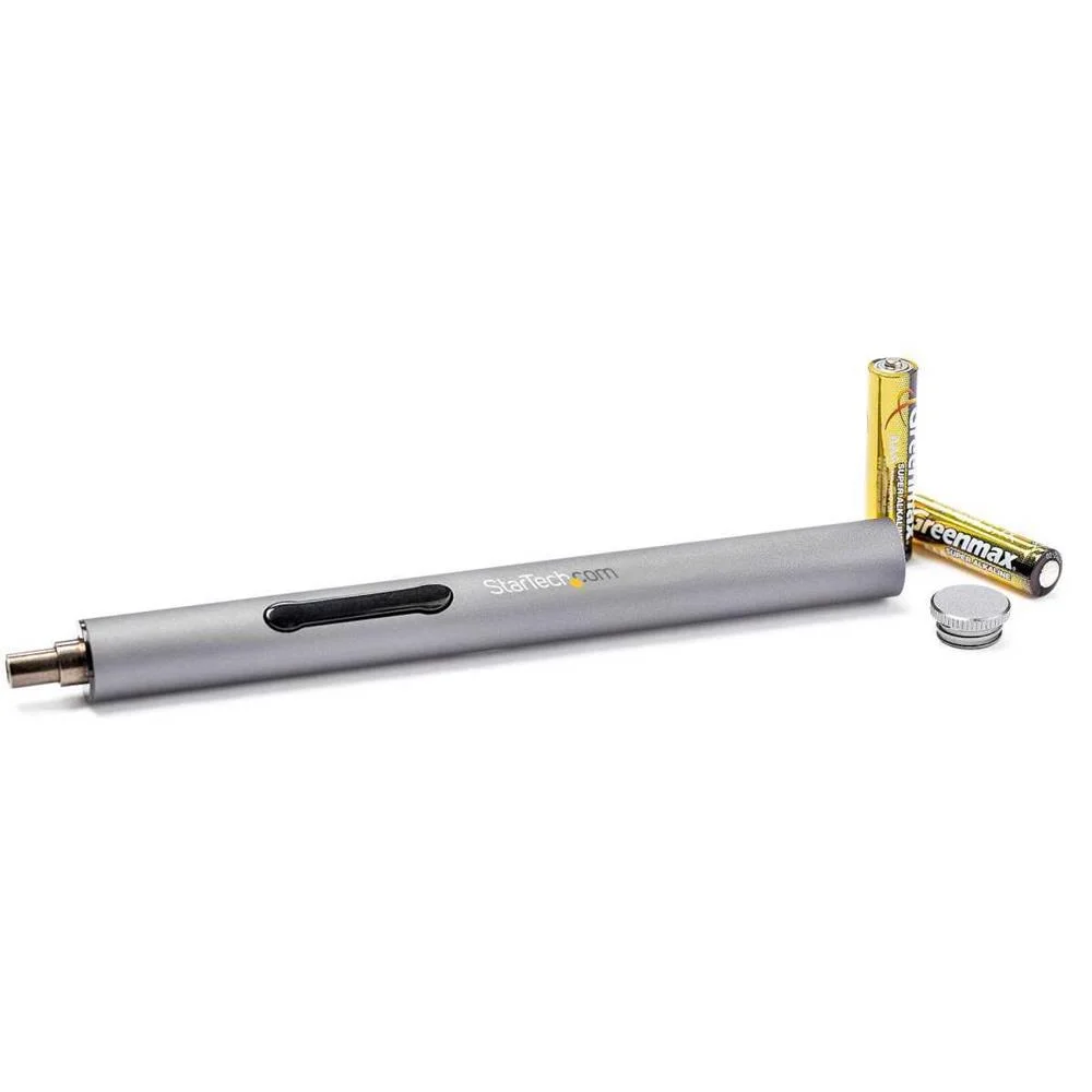 Startech.Com 55-Bit Electric Precision Screwdriver Set - Portable Cordless Battery Powered Bit Drive