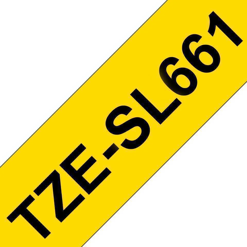 BROTHER TZE-SL661 FITA PARA IMPRESSORA PRETO