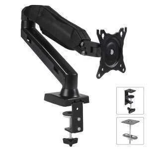 Maclean Mc-860 Monitor Mount / Stand 68.6 Cm (27 ) Black Desk