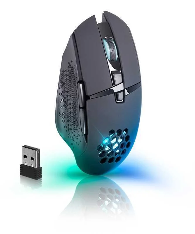 MOUSE DEFENDER GM-514 GLORY OPTIC RF RGB 3200dpi .