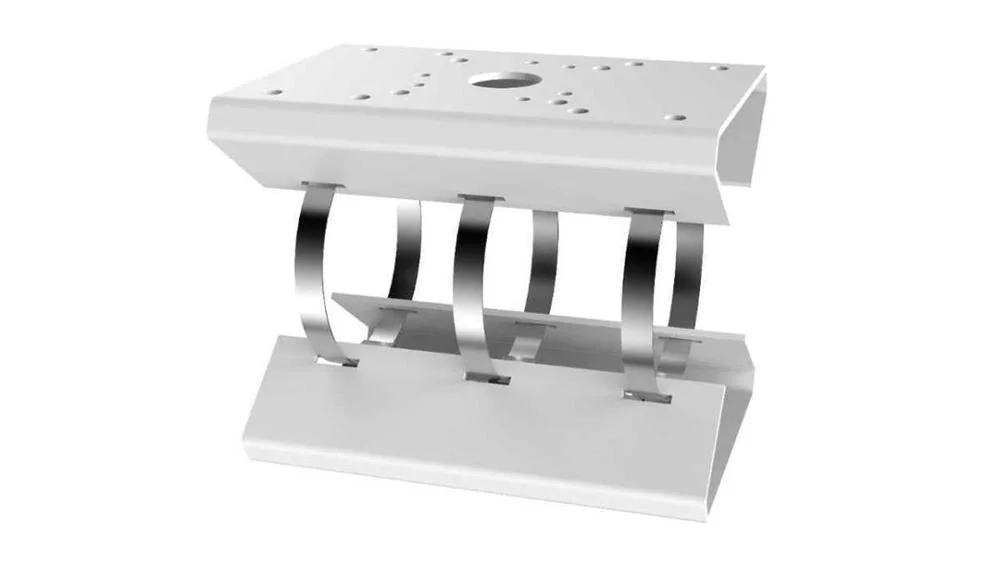 Suporte para Montagem em Poste Horizontal - para Radar de Intrusão - Material de La Carcasa: Aço - a