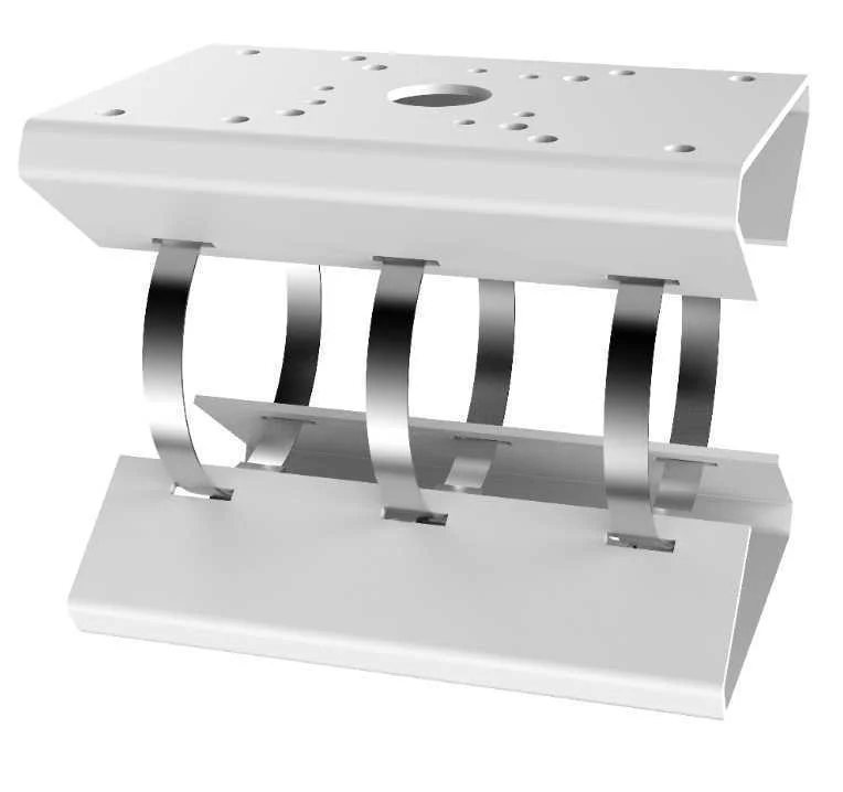Suporte para Montagem em Poste Horizontal - para Radar de Intrusão - Material de La Carcasa: Aço - a