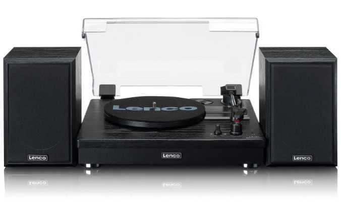 LENCO LS-101BK GIRA-DISCOS GIRA-DISCOS DE TRAÇÃO .