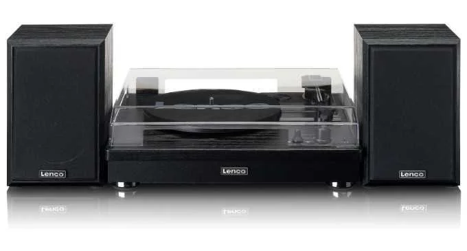 LENCO LS-101BK GIRA-DISCOS GIRA-DISCOS DE TRAÇÃO .
