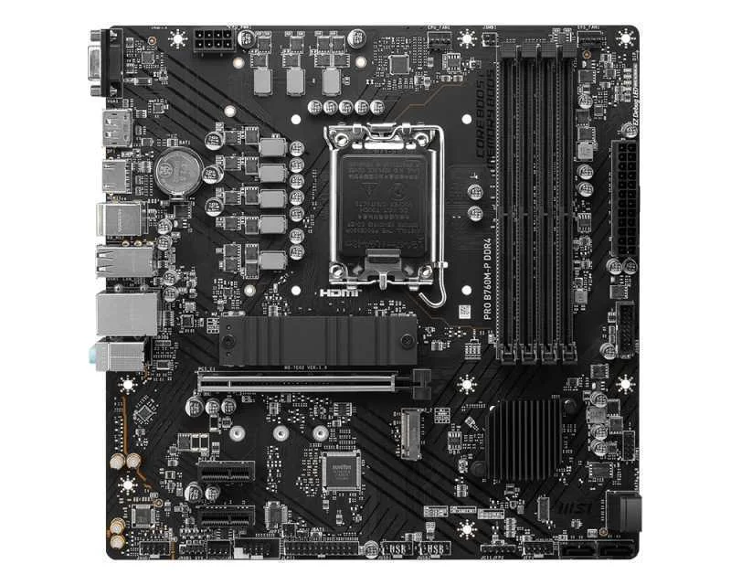 Msi Pro B760m-P                      (B760,S1700,Matx,Ddr5)