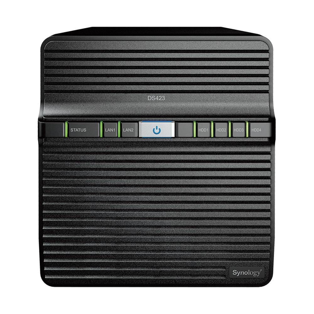 Nas Diskstation Ds423 Ethernet Lan Rtd1619b Preto - Synology