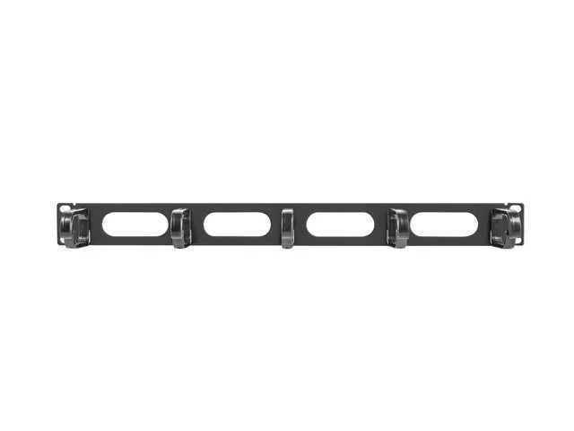 Lanberg Cable Organiser 19  (1u  Type B  Black) Ak-1205-B