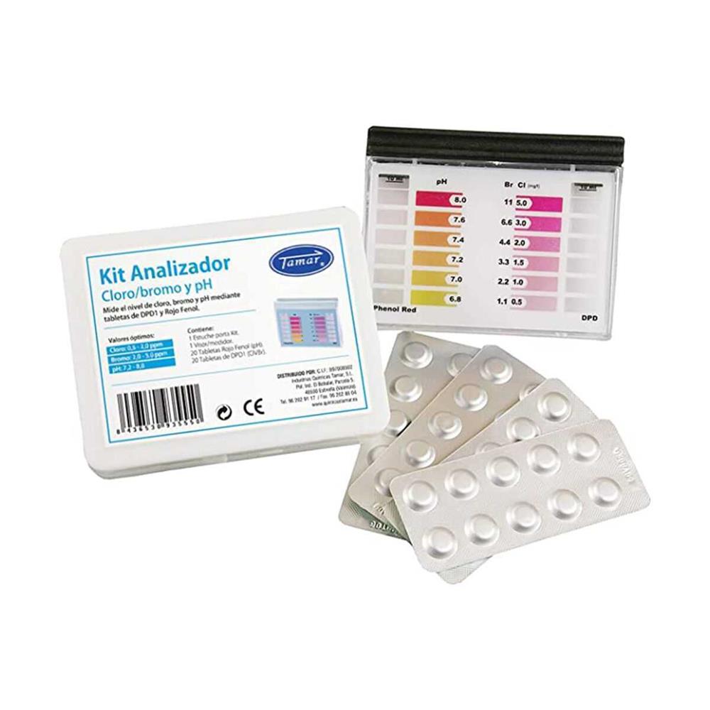 Kit Tester Dpd1 Cloro, Bromo e Ph 1175600000 Tamar