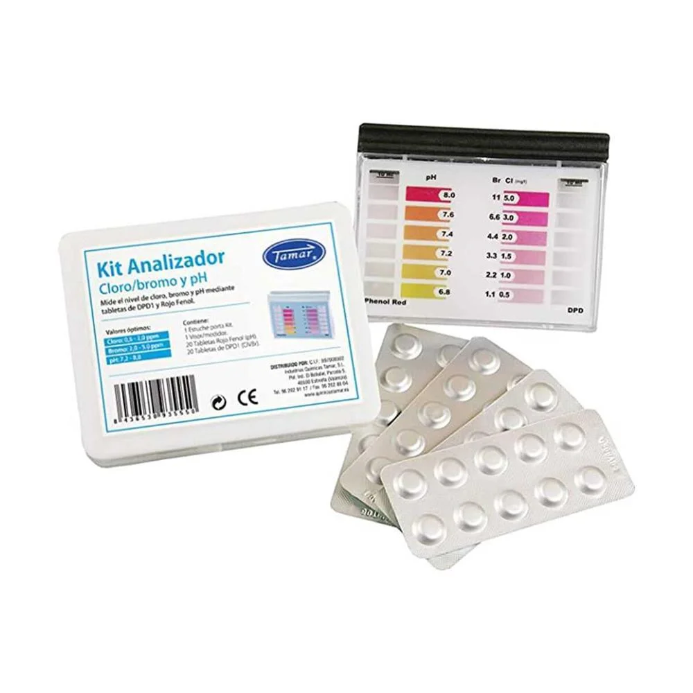 Kit Tester Dpd1 Cloro, Bromo e Ph 1175600000 Tamar