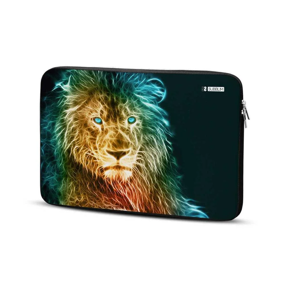 Funda Subblim Trendy Sleeve Neo Lion para Port?ti.