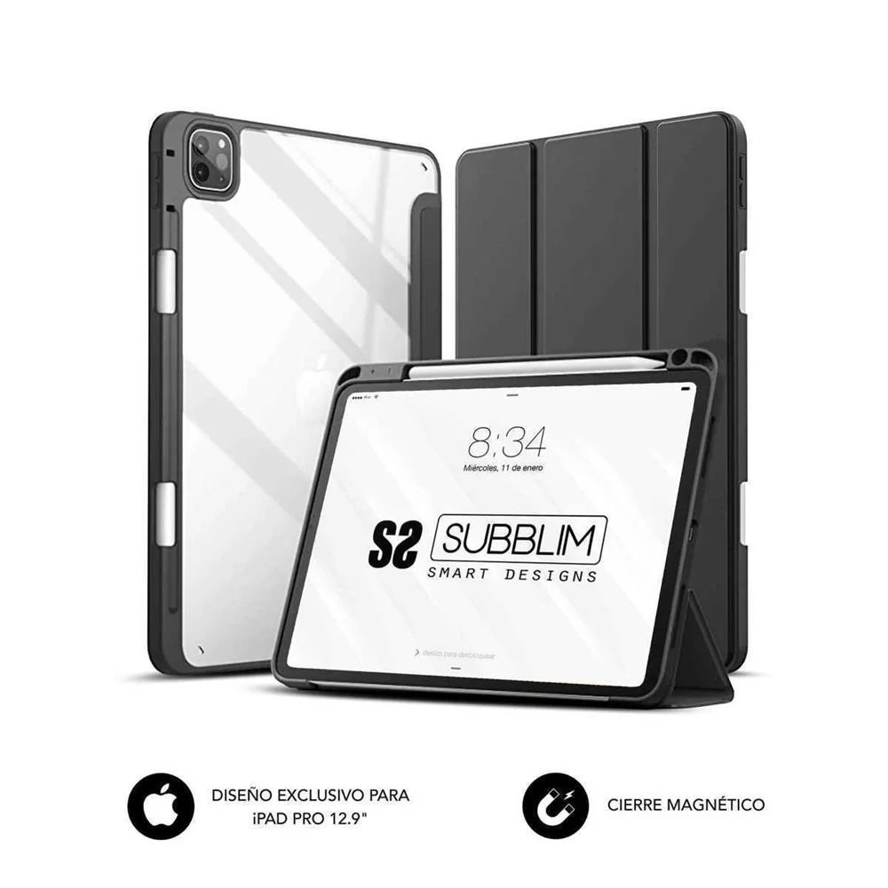 Subblim Funda Tablet Clear Shock Case Ipad Pro 12.