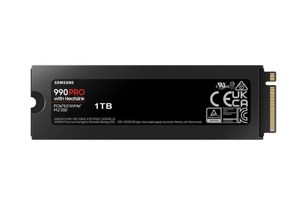 Ssd    2tb Samsung  M.2  Pci-E   Nvme Gen4 990 Pro Heatsink Retail