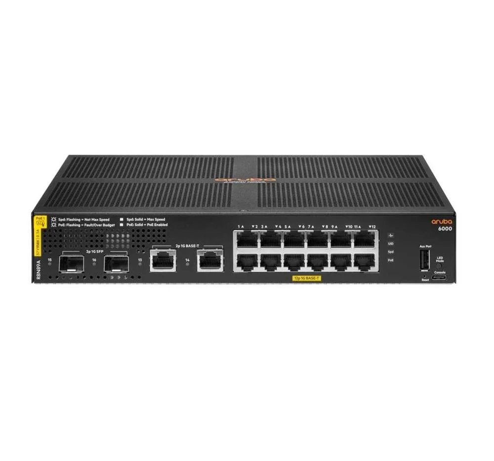 Hewlett Packard Enterprise Aruba 6000 12g Class4 .