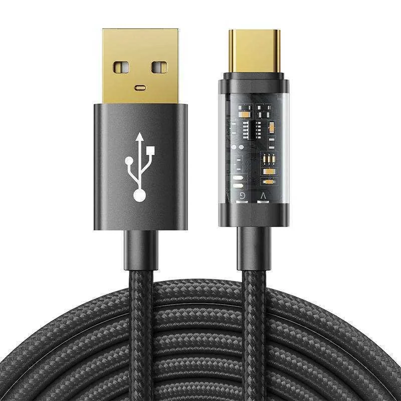 Kabel Usb-C Joyroom S-Uc027a12 3a, 1,2 M (Cerný)