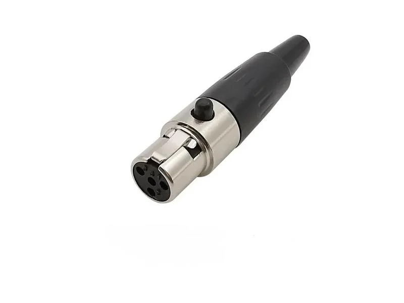 Adaptador Jack para Mini Xlr 4 Pinos