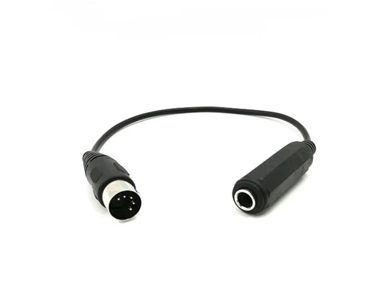 Adaptador DIN macho para JACK 6.35 femea