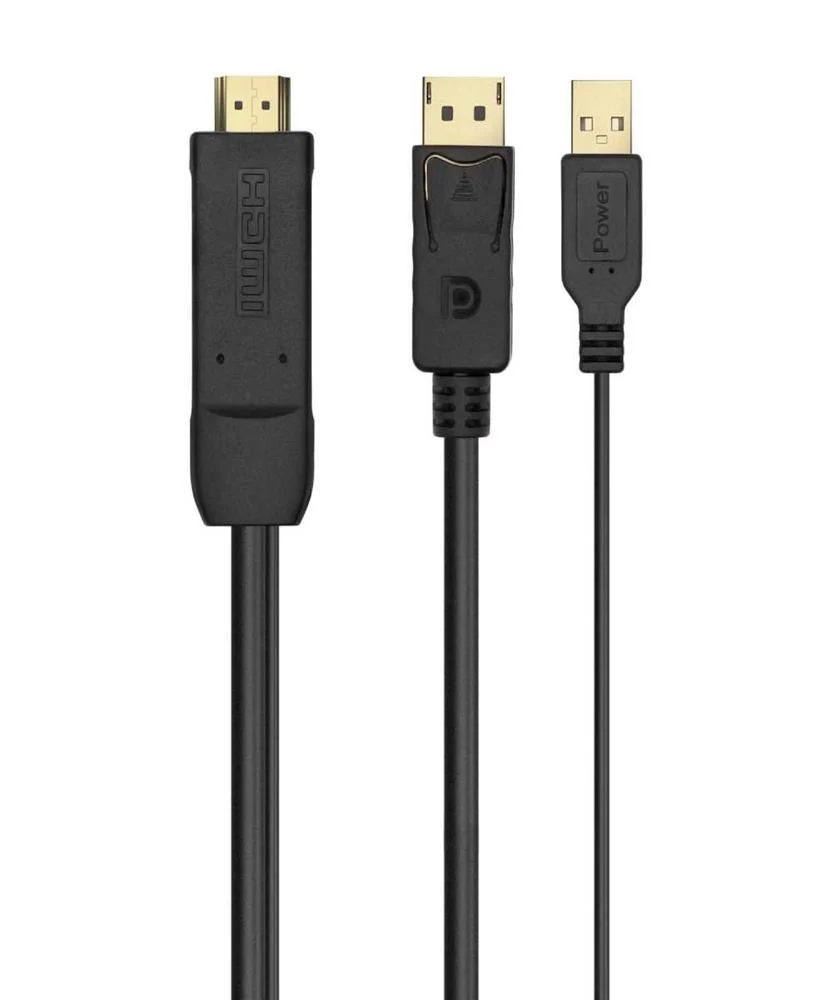 Aisens Cable Conversor Activo Hdmi a Displayport .