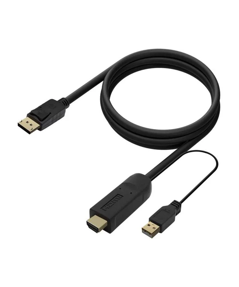 Aisens Cable Conversor Activo Hdmi a Displayport .