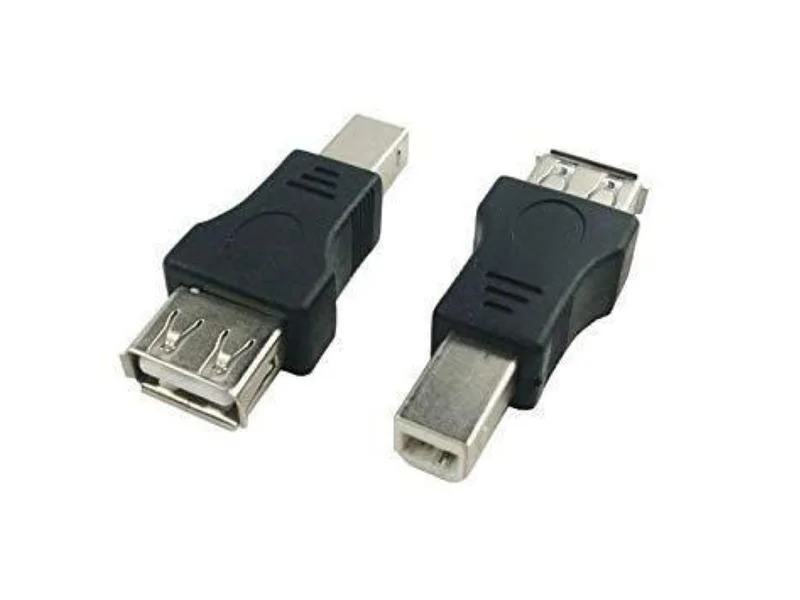 Adaptador USB A femea para USB B macho