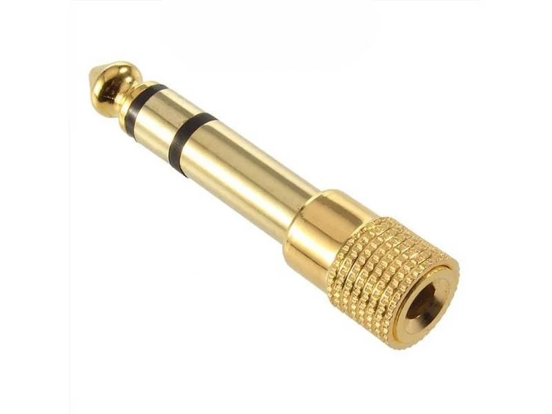 Ficha Jack 6.35 Femea Stereo para Din Macho
