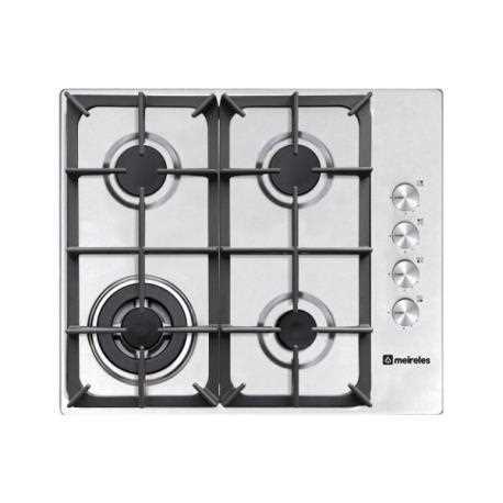 Placa Gas Meireles Mg3650ffx 4g Inox
