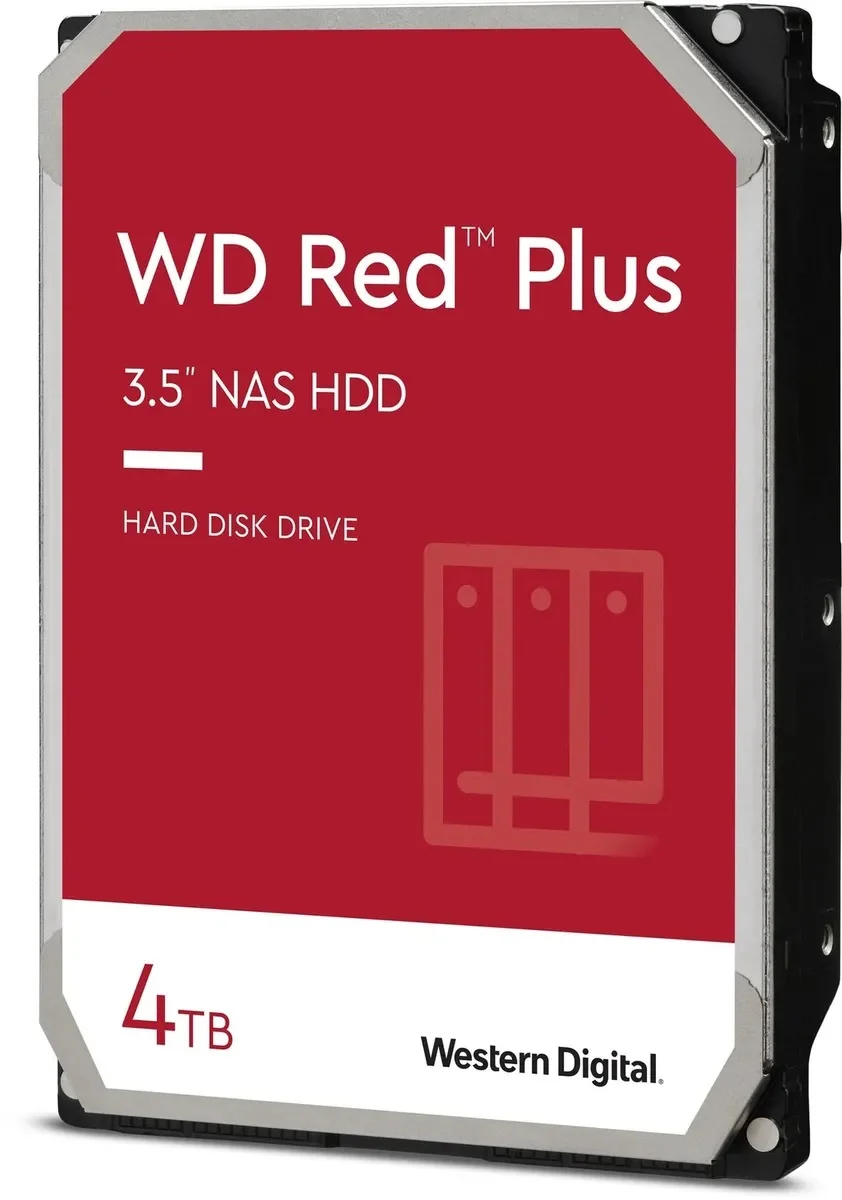 Disco Duro Western Digital Wd Red Plus Nas 4tb/ 3.