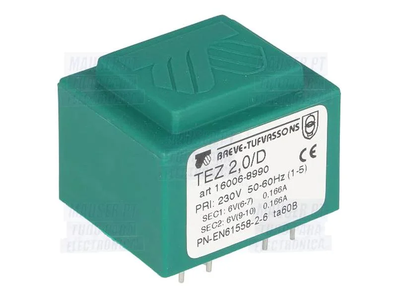 Transformador Alimentacao Encapsulado 230v 6v 3.2v