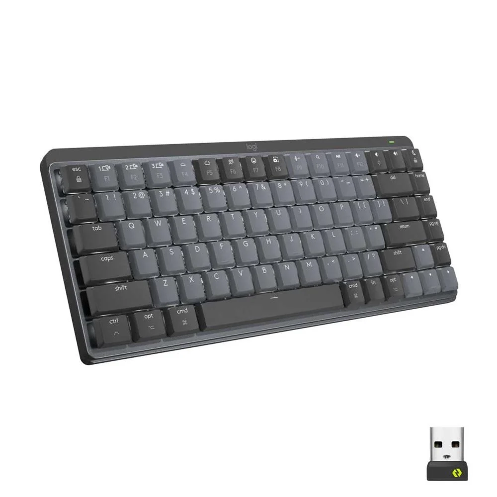 Teclado Bluetooth Logitech Mx Mini Mechanical Qwerty Us International 
