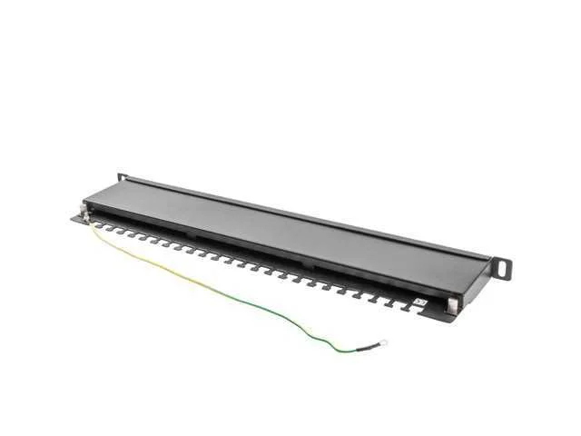 Lanberg Patch Panel 24 Port 0.5u Cat.5e Ftp Black