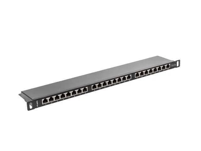 Lanberg Patch Panel 24 Port 0.5u Cat.5e Ftp Black