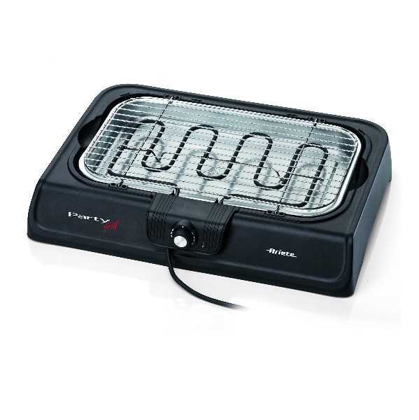 ARIETE 723 CHURRASCO TAMPO DE MESA ELÉCTRICO PRET.