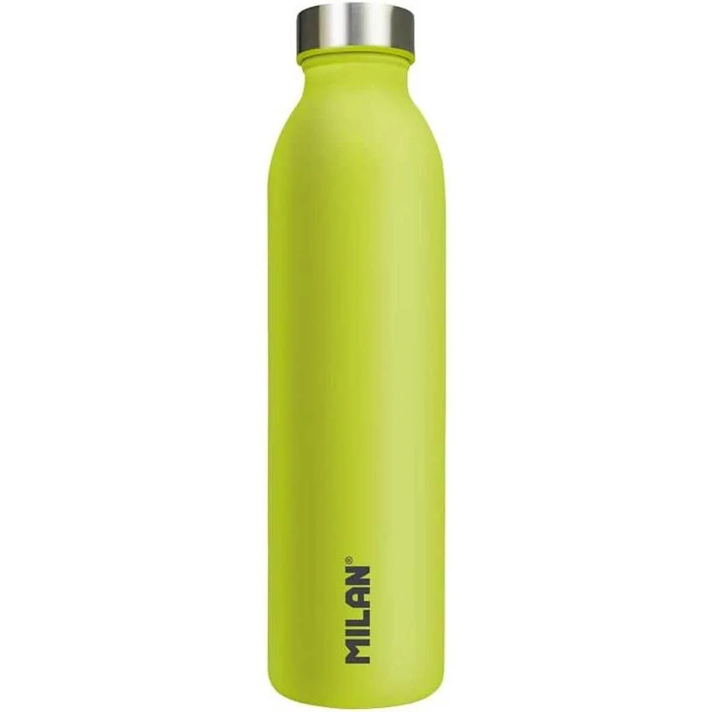 Garrafa Isotérmica de Inox 591ml Serie Acid, Amarelo Milan