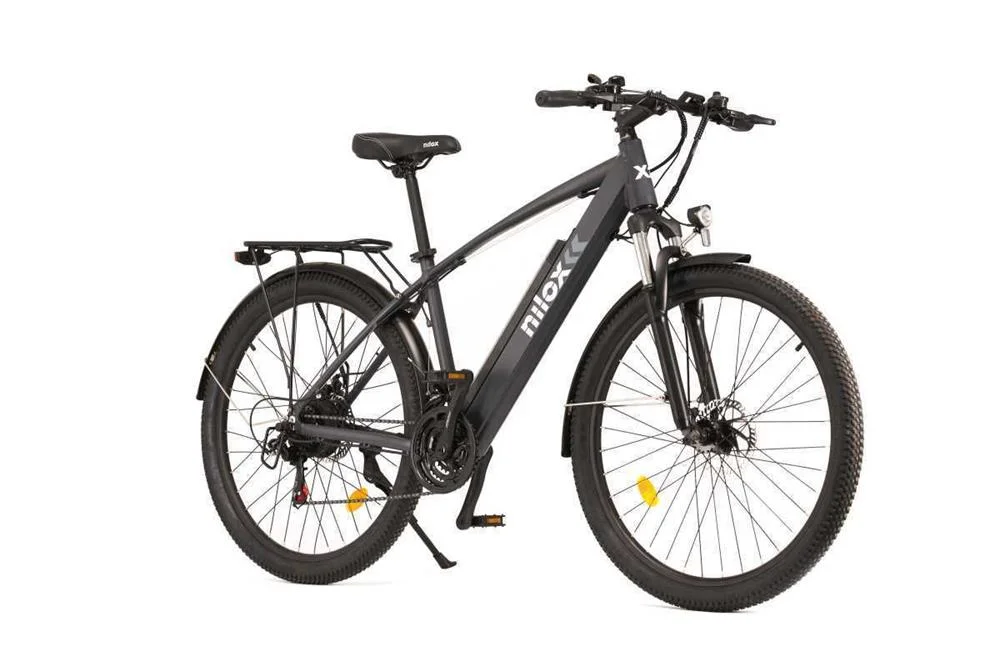 NILOX X7 PLUS PRETO, CINZENTO ALUMÍNIO 69,8 CM (2.