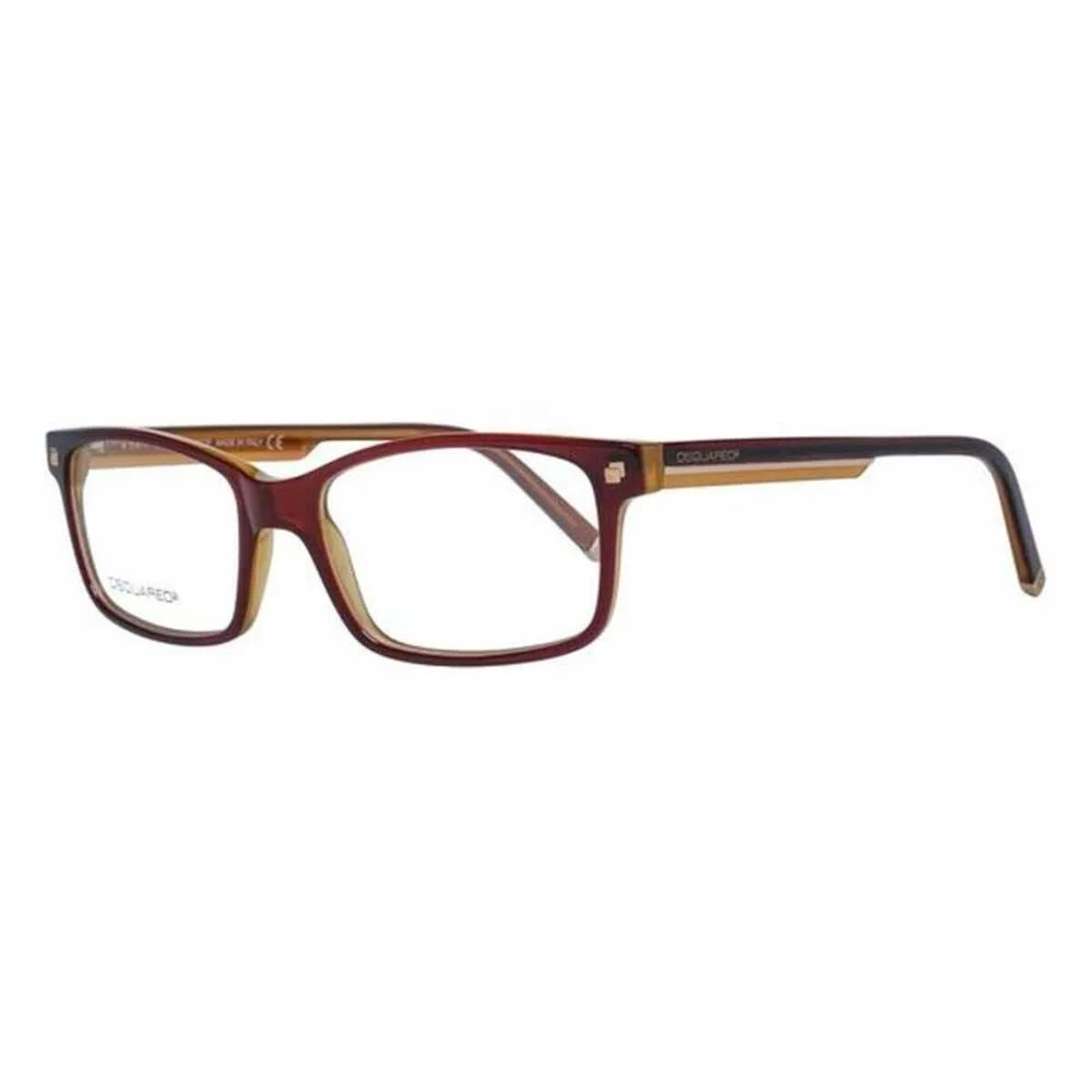 Armação de Óculos Homem Dsquared2 Dq5036-071-54 Vermelho (Ø 54 Mm) (Ø 54 Mm) 