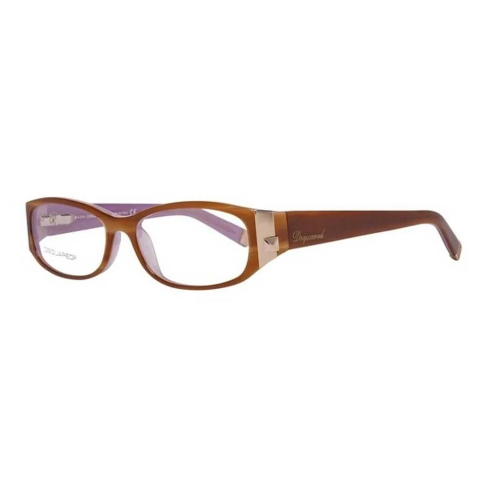 Armação de Óculos Feminino Dsquared2 Dq5053-053 (Ø 53 Mm) Castanho (Ø 53 Mm) 