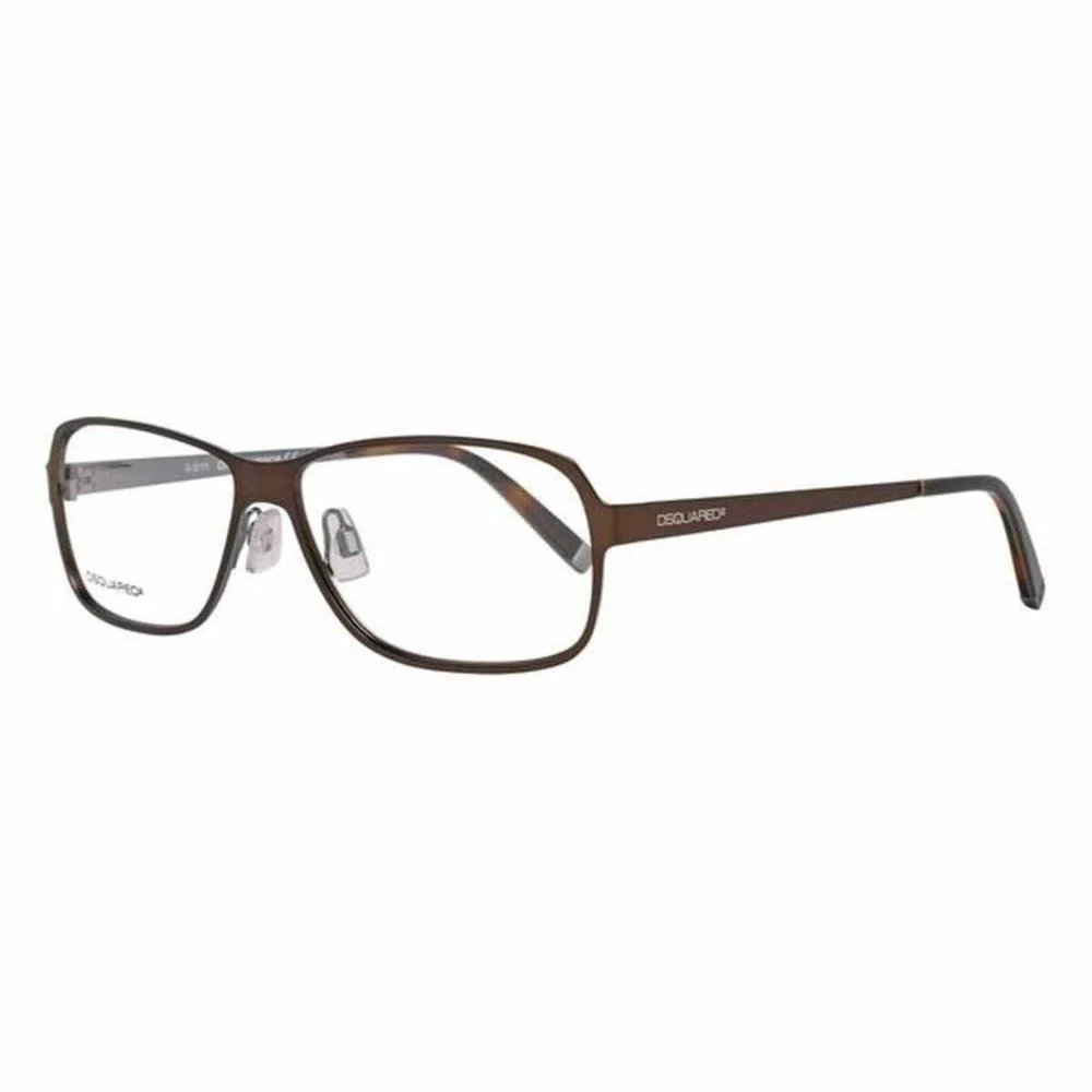 Armação de Óculos Homem Dsquared2 Dq5057-049-56 Castanho (Ø 56 Mm) (Ø 56 Mm) 