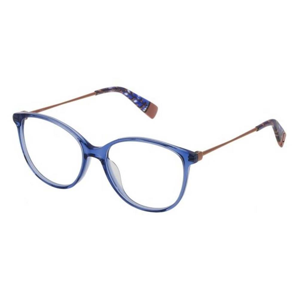 Armação de Óculos Feminino Furla Vfu201520u11 Azul (Ø 52 Mm) 