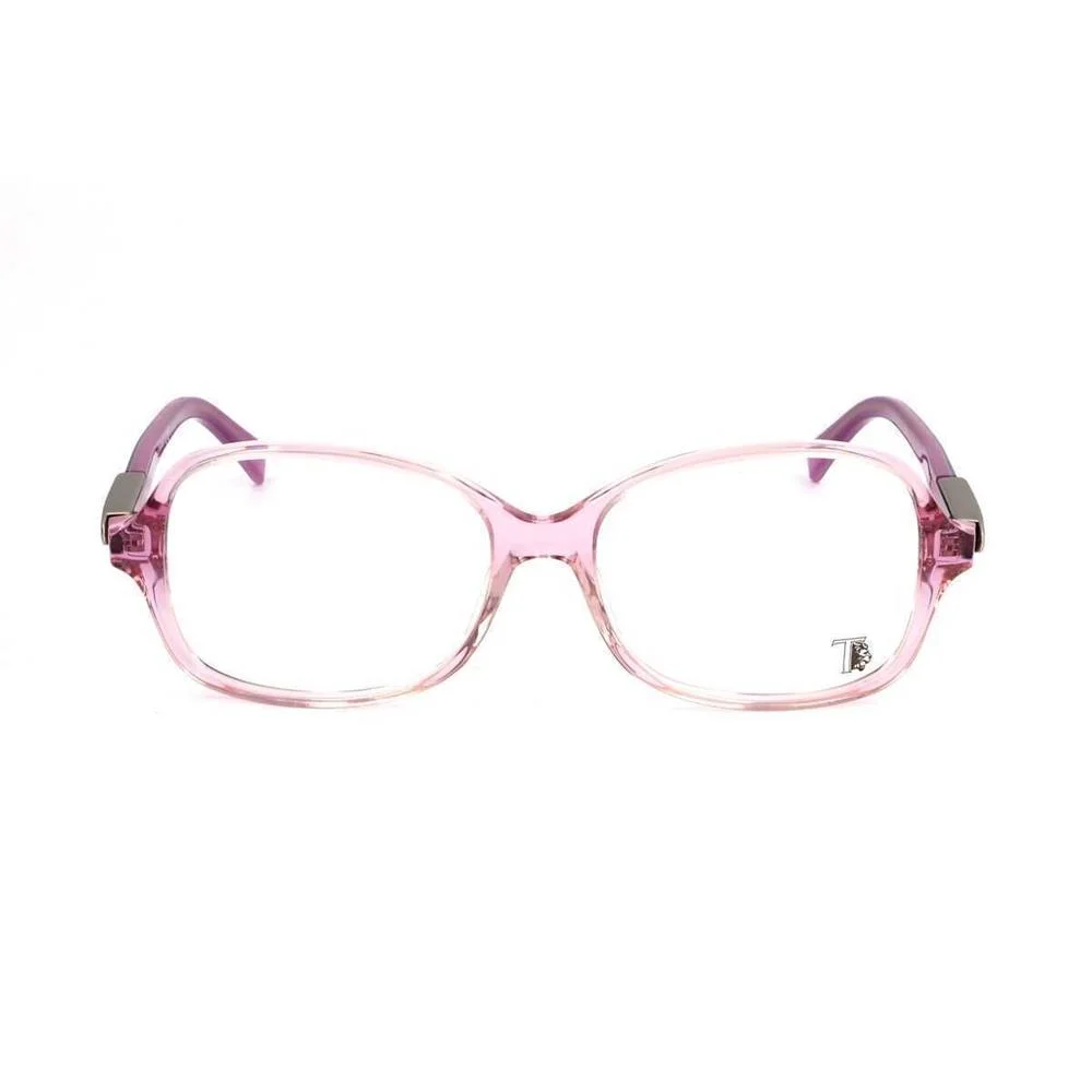 Armação de Óculos Feminino Tods To5017-074-55 Cor de Rosa 