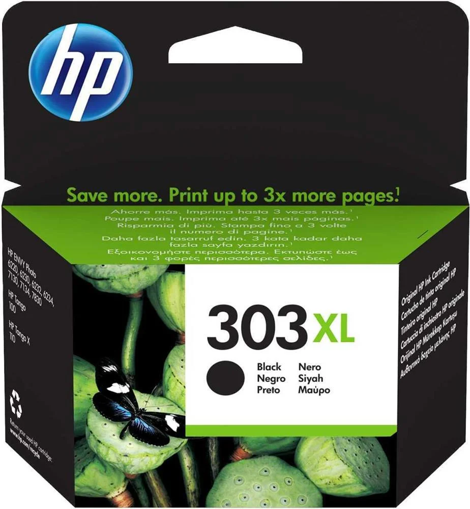 HP TINTEIRO ORIGINAL 303XL DE ELEVADO RENDIMENTO .