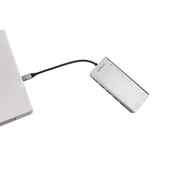 SILVERHT 17126 BASE & DUPLICADOR DE PORTAS USB 3..
