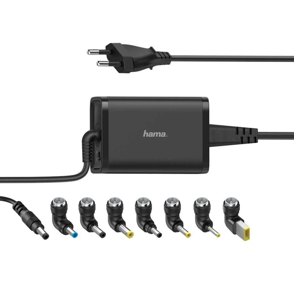Carregador Portátil Hama Preto 100-240 V 65 W 