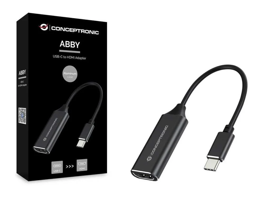 Conceptronic Adapter Usb-C -> Hdmi           4k30hz 0.15m Sw